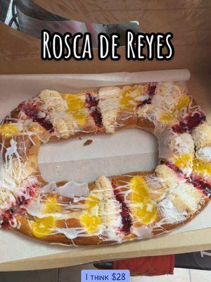 Look’s like I’ll be making tamales…AGAIN!! 😭🤣😂 #tresreyesmagos #roscadereyes #gerardosbakery #rosca #threekingsday 