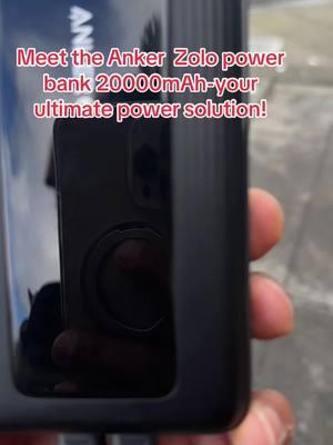 Meet the @AnkerOfficial Zolo power bank 20000mAh-your ultimate power solution!#anker #powerbank #zolo #2000mahpowerbank #ultimatepowersolution #superbranddayanker #powerfulpowerbank #mademyyear #TTSDelightNow #GiftGuide #newyearnewaura #TikTokShopCreatorPicks #tiktokshopyearendsale #AutoAtCES2025 #TikTokAutoCampaign #TikTokShopLoveAtFirstFind