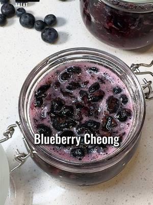 Replying to @Lee Lan 🫐Blueberry Cheong Ingredients: Blueberries Sugar (equal weight to blueberries) Steps: 1. Prepare the Blueberries: In a bowl, soak blueberries in cold water and 1 tablespoon of baking soda for 10 minutes. Rinse thoroughly with cold water. Pat dry with a clean towel. 2. Measure Ingredients: Weigh the blueberries and sugar to ensure you have equal amounts by weight.  3. Layering Option: Take a clean jar and start by adding a layer of blueberries. Cover the blueberries with a layer of sugar. Continue to alternate layers of blueberries and sugar until the jar is full, making sure the sugar completely covers each layer of blueberries. This is the traditional method but the process will take longer. 4. Mashing Option: To speed up the process, mash the blueberries together with the sugar in a bowl before filling the jar. 5. Seal the jar tightly. Store the jar with mashed blueberries in the fridge for 7 days. After 7 days, you’ll have a rich and luscious blueberry syrup bursting with flavor.  If leaving the blueberries whole using the traditional layering method, it will take longer (a few weeks or more) for the blueberries to release juice and the sugar to dissolve. Turn the jar or stir with a clean spoon every few days. 6. Use your blueberry cheong to sweeten drinks, drizzle over pancakes, or mix into yogurt or ice cream for a delightful treat. 7. Store in the fridge for 3-6 months. #blueberry #blueberries #cheong #syrup #homemadesyrup #koreanrecipe #koreanfood #EasyRecipes #berries