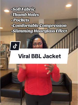 Viral BBL Jacket is a must have! I am wearing size XL! So comfortable and slimming 🤩 #glowmode #glowmodejacket #bbljacket #slimming #tiktokshopfinds 