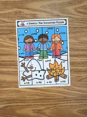 Check out the link in profile or SimplyKinder.com for your own Sneezy the Snowman Book Companion activities now!!! ⛄️  #sneezy #sneezythesnowman #snowman #winter #winteractivity #winterreadaloud #winterbook #booksforkids #kindergarten