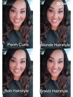 #lookatmyhair #capcut #permcurls #blondehairstyle #bobhairstyle #braidshairstyle