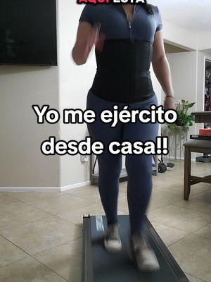 Te reto a ponerte esa ropa que ya no te queda!!! #gymencasa #ejercicioencasa #FitnessLifestyle #homeworkouts #treadmill #caminadora 