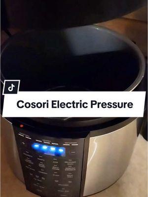 Cosori Electric Pressure. #viralvideo #videotiktok #TikTokShop #pressurecooker #cosoripressurecooker #cosori 