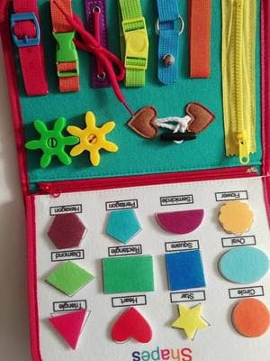 Let your child have a happy first lesson in early education choose this#montessori #busyboard #stayathomemom #fyp 