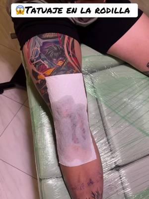 Continuamos mañana #knee #tattoo #tiktoktattoo #viralvideos #painfull #colortattoo #tattoojourney #inspiration #art #mbtattoostudio #masterbarbatattoo #coralsprings #florida #miami 