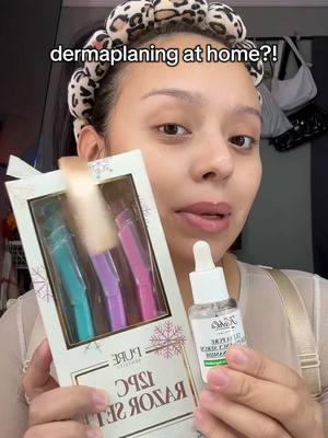 High maintenance DIY #fypシ゚viral #dermaplane #DIY #shaving #highmaintenance #aolanymorie #grwm 