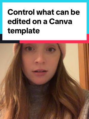 Replying to @therealzoelee control what people can edit on a canva template #canvatemplates #canvatemplateseller 