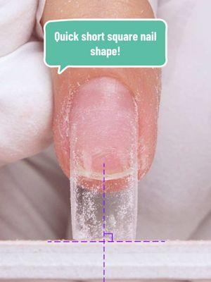 Quick short square nail tips! Would you like to see me shape my own nails or someone else's next time? 👉Quickly file the seams using the SC320F Nail Drill🔥 #melodysusie #melodysusienails #nailtools #nailart #nailchallenge #nailtutorial #nailtechlife #nailtechcheck #nailtechproblems #nailtechnician #nails #nailbeginner #nailpro #naillover #nailhack #nailtips #nailtip #NewYearNewAura #naildrill #drillbit #nailtok #squarenails #coffinnails 