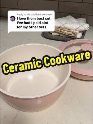 Replying to @Miss Belfon  I love this ceramic cookware #ceramiccookware  #ceramicpots #ttslevelup #nonstickcookware #redchefcookware 