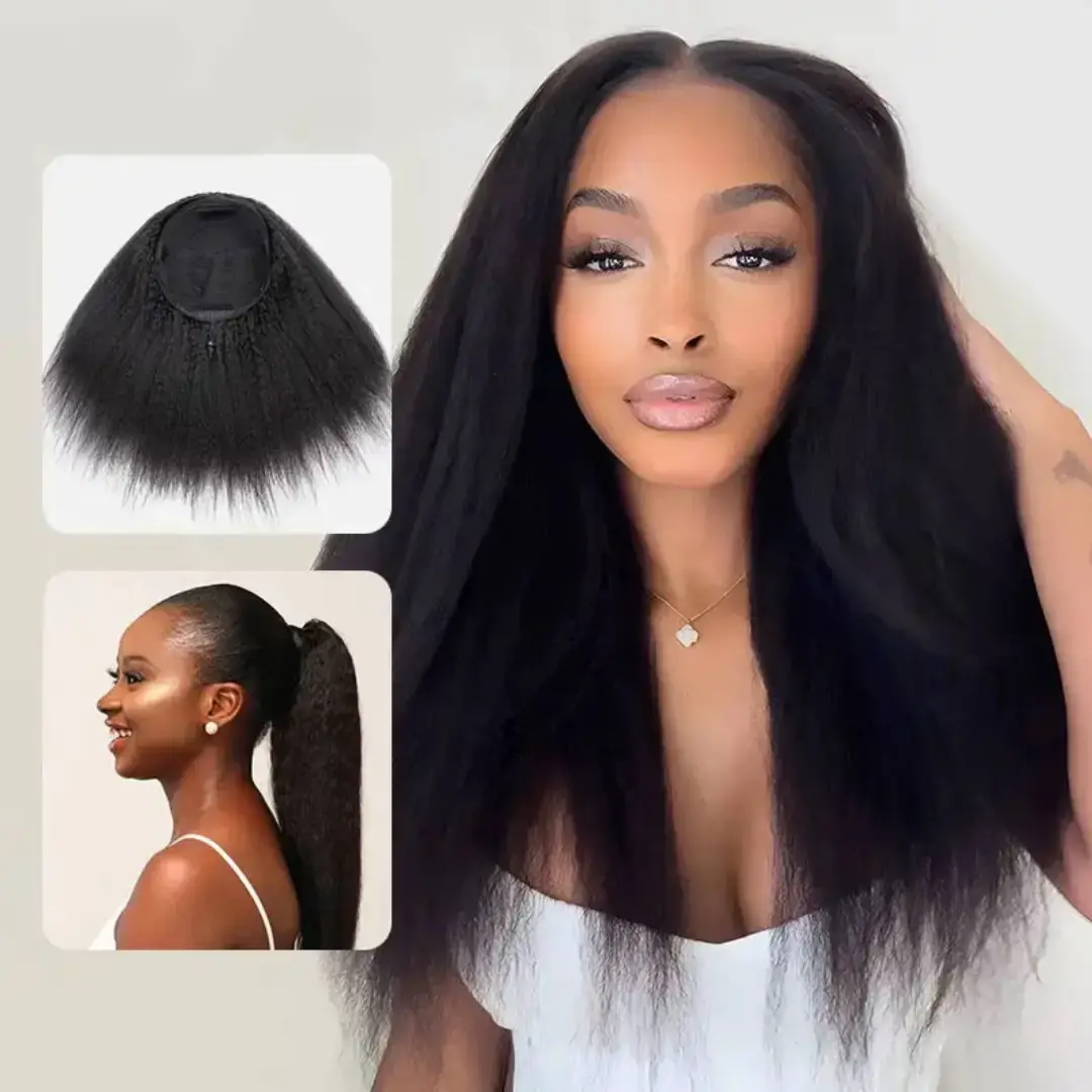 ✨ Get ready to slay with our brand new Kinky Straight Half Wig! 🤩 ➡️ Why You'll LOVE it: * Seamless blend with your natural hair * Voluminous and full of life * Easy to install and style * The perfect texture for a natural kinky straight vibe! 🔗Check the bio link or search “HALFKS” on Web. #bgmgirlweargowig #weargogluelesswig #blackgirlmagic #kinkystraightwig #3in1halfwig #linkinbi0➡️ 