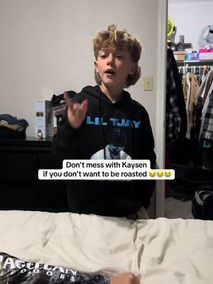 Haters gonna hate but Kaysen will let em know what’s up 😂😂 don’t mess with my boy #kaysen #wrendavid #wrenandkaysen #fyp #foryou #haters #roast #kidsaremean #louisianaboy #jealous #lilkb #roastbattle #shreck #sketchers #funnykids 