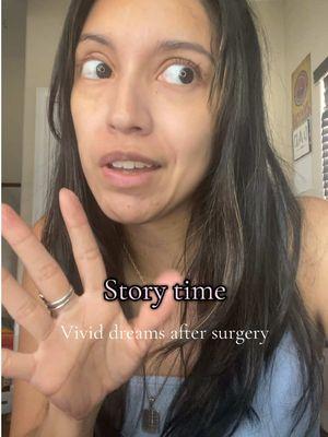 Vivid dreams after surgery were something else 😅 #storytime #brainsurgery #afterbrainsurgery #acousticneuroma #braintumor #vividdreams #foryouu 