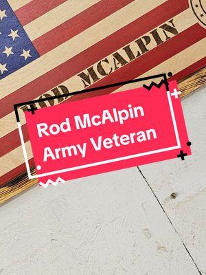 Rod McAlphin served his country by joining the United States Army.  Thank you for your service.  #payitforward #fypage #fy #fypシ #armyveteran #buckleupbuttercup #marineveteran #marinecorpsveteran 