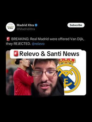 🚨Relevo & Santi News #realmadrid #halamadrid #madrid #virgilvandijk #vvd #vandijk #liverpool #lfc #lens #liverpoolfc #relevo #edermilitao #militao #davidalaba #alaba #diegoaguado #ferlandmendy #mendy #carloancelotti #ancelotti #jesusvallejo #vallejo #viniciusjr #viniciusjunior #vinicius #vini #vinijr #futbol #futboltiktok #football #footballtiktok #Soccer #soccertiktok #fyp #tapiaa__ 