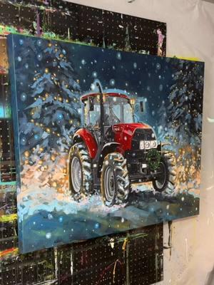 Vroom vroom #creatorsearchinsights  #paintingprocess #yellowcolor #uniqueart #FarmArt #FarmLife #MidwestArt #trencingart 