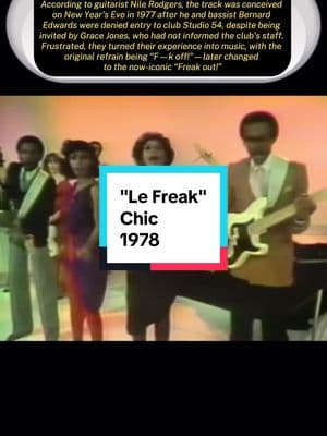 "Le Freak” by Chic from the album C'est Chic #1978 #70s #70ssong #70smusic #fyp #othersideofyesterday the 