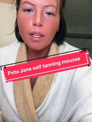 @Peta Jane Beauty this tanning Mousse is flawless looking !! #TikTokShop #tiktokshopcreatorpick #tanningmousse #petajaneselftan #selftanmousse #tanningmouse #petajanebeauty #petajanetan 