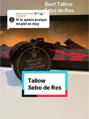 Replying to @Brendac💖💎🫂 Beef Tallow, sebo de res. #beeftallow #seboderes #cuidadodepiel #skincare #beauty 