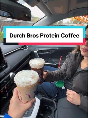 Late to the game but didn’t realize you can get protein coffee at @Dutch Bros Coffee  A large gives you 30g protein! 🤩 #DutchBros #CoffeeProtein 