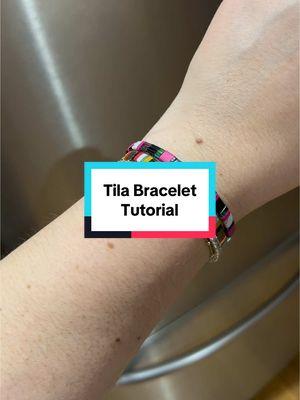 First tutorial of 2025….Tila Bead Bracelets!  #kpcreates #tilabeads #tilabracelet #bracelettutorial #craftersoftiktok #crafttutorial #jewelrymaking #braceletmaking 