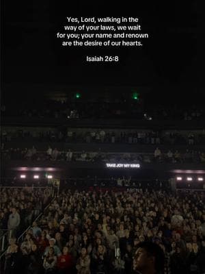 🙌 Our hearts and eyes are fixed on you alone, Jesus.  #passion2025 #passionmusic  