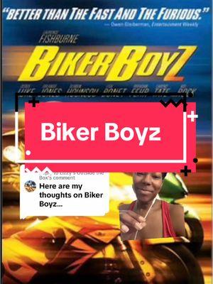 Replying to @Lizzy’s Outside the Box Biker Boyz was aight but I definitely missed the “target audience” age on this one. #bikerboyz #movie #review #ohyesitslizzyb 