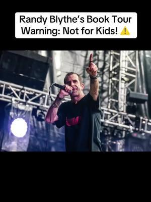 Randy Blythe’s Book Tour Warning: Not for Kids! ⚠️ #LambOfGod #RandyBlythe #BookTour #MetalHeads #ParentalAdvisory #NotForKids #MetalCulture #HeavyMetal #AuthorLife #RandyBlytheBook #MusicAndLiterature