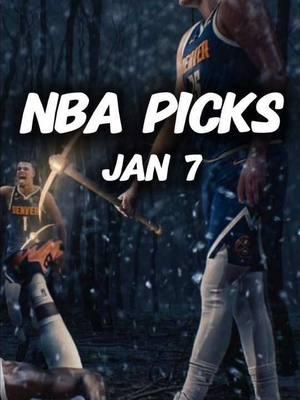 Tuesday (Jan 7) NBA Picks🔒 #nbapicks #nbalocks #nbabets #prizepicksnba  Nba picks today January 7 nba picks 