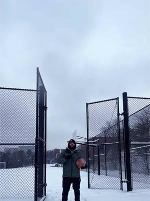 A little snow and tell 🥶 #halalwrist #basketball #fyp #foryou #snow 