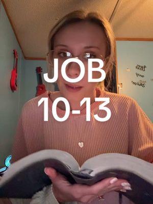 Job 10-13 🩷 #readthebiblewithme #christiantok #bibleinorder #biblerecap 