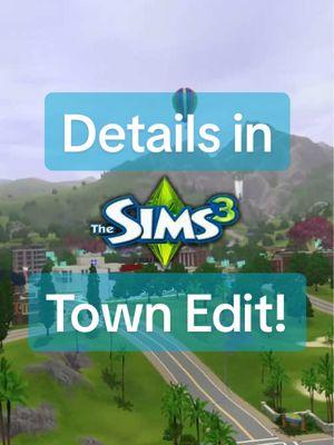 Did you know you can edit your town? #thesims #thesims2 #thesims3 #simschallenge #sims4cc #sims3 #thesims4tutorial #thesims4cheats #thesims4hacks #simsbuildinghacks #thesims4mods #thesims4cc #sims #simstok #simschallenge #simsbuild #sims2 #sims4build 