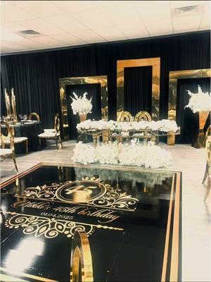 Thanks for trusting me to decorate your party nik #CapCut #partydecor #decor #decoration #45birthday #45birthdaycelebration #blackandwhite #blackandgold #birthday #goldandblackdecor #party #decoratingideas 