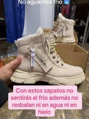 Zapatos para el frío que son resistentes al agua y no resbalan ni en hielo ni en nieve #zapatos #zapatosparamujer #zapatosparafrio #zapatosantideslizantes #shoes #womanshoes #TikTokShop #tiktokshophoildaydeals #tiktokshopholidayhaul #ttsdelight #gift #newyearnewaura #tiktokshopjumpstart 