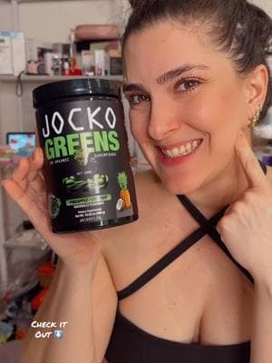 Jocko Fuel Greens Powder (Coconut/Pineapple Flavor) - Organic Greens & Superfood Powder for Healthy Green Juice.  #jocko #jockofuel #powder #coconut #pineapple #organic #greens #superfood #greenjuice #viralvideo #TikTokShop #flypシ 