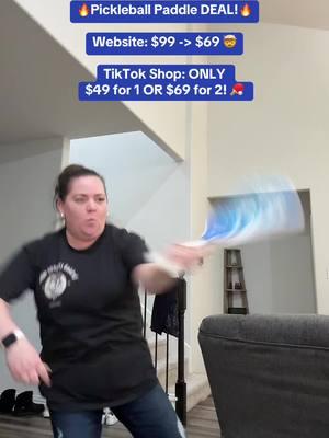 🏓 Pickleball fans, this deal is unbeatable! 🎉 On the website, it’s on sale for $69, but here on TikTok Shop, it’s ONLY $49 for 1 or $69 for 2! Who’s ready to upgrade their game for less?💰 #Pickleball #PickleballDeals #TikTokShopFinds #PickleballPaddle #GameChanger #PickleballLife #PickleballLovers #SportsGear #DealAlert #SaveMoneyPlayMore  #PickleballFun #FunnyTikTok #PickleballLife #TikTokShopFinds #SportsGearDeals #HilariousContent #PickleballHumor #TikTokMadeMeBuyIt #DealAlert #SaveAndPlay