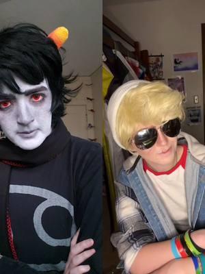 duet with @Twi  #homestuck #karkatvantas #davestrider #homestuckcosplay #karkatvantascosplay #davestridercosplay #davekat #karkatcosplay 