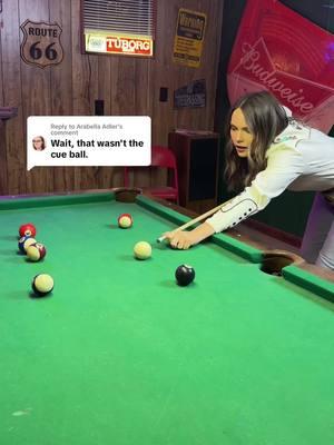 Replying to @Arabella Adler Good catch! I swear I know you’re supposed to hit the cue ball, we just filmed this like 50 times and I got tired of having to reset it every time 😂 #newmusic #countrymusic #maryheatherhickman