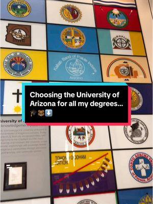 Choosing the #universityofarizona for all my degrees…🎓 🐻⬇️ #nativetiktok #IndigenousTikTok #college 