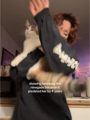 do u think she could perform it on her own now #vent #catsoftiktok #renegede 