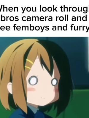 heh silly bro am i right...? #peak #fyp #viral #fyppppppppppppppppppppppp #fypシ゚viral #silly #bro #yui #yuihirasawa #kon #meme #help #viralvideo #fypシ 