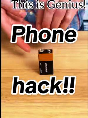 **MUST TRY**  Hack to charge your phone!  #archmark336 #hack #iphone #charger #free #energy #DIY 