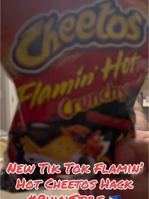 The latest #TikTok Flamin’ Hot Cheetos Hack! #PinoyStyle 🤤 Would YOU try it??? Comment Below 👇🏽  #Pinoy #Pilipinas #DJKentot #FlaminHotCheetos #Cheetos #Challenge #Trend #Philippines #Fyp 