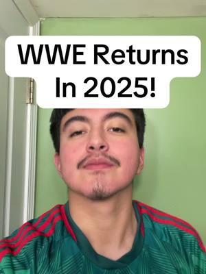 WWE Returns In 2025! #foryoupage #foryou #fyp #xybcza #WWE #wrestler #franciscotrejojr 