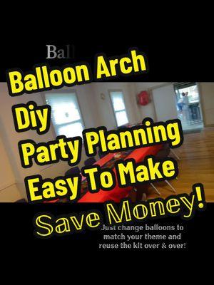 #partyplanner #events #balloonarch #balloonarchtutorial #party #partyideas #babyshower #genderreveal #birthdays #fypシ #DIY #savemoney 