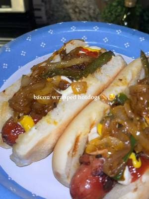 these were so bomb 🤤🌭 #baconhotdogs #hotdogs #paratiiiiiiiiiiiiiiiiiiiiiiiiiiiiiii #antojostiktok #mexicantok #EasyRecipe #recetafacilyrapida #mexican #dinner 