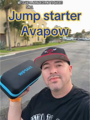 Les recomiendo este increible jump starter para tu carro, es super bueno y es algo que no puede faltar en tu carro #AVAPOW#dealsforyoudays#carjumpstarter #thebestgift#jumpstarter