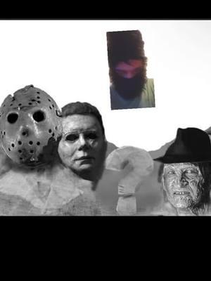 Mount Rushmore of Horror Film Killers ?  #michealmyers #jasonvoorhee  #freedykruger and ???? 