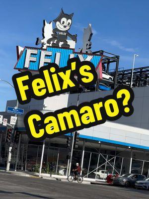 If your Camaro catches flames, Felix might have one on the rack #CarTok #Camaro #CamaroSS #onfire #LAFD