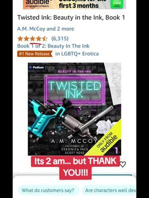 #bookboyfriend #BookTok #spicyromance #ammccoy_author #twistedinkammccoy #polyamorous #lgbt #BookTok #audiobook #newrelease #bestseller 